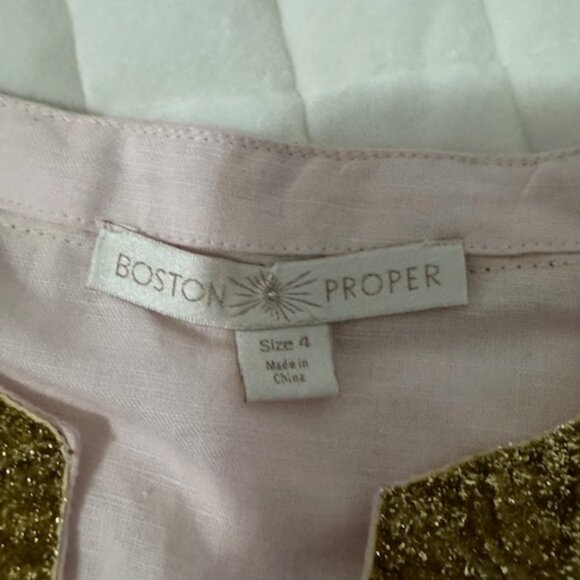 Boston Proper Pink Beach Coverup - Picture 4 of 4